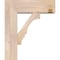 Ekena Millwork Balboa Block Smooth Bracket w/ Offset Brace, Douglas Fir, 7 1/2"W x 22"D x 26"H BKT0806X22X26BOA05SDF - alternate 2